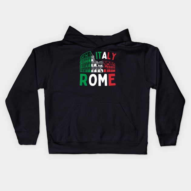 Colosseum Kids Hoodie by footballomatic